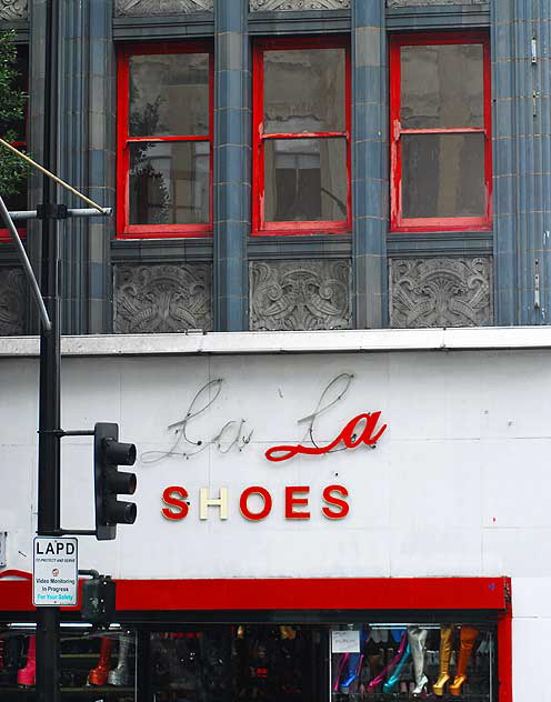 La La Shoes, Hollywood Boulevard at Wilcox