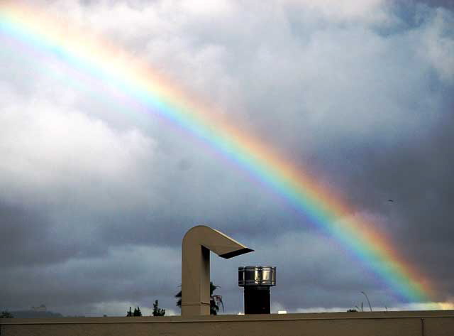 Rainbow over Hollywood