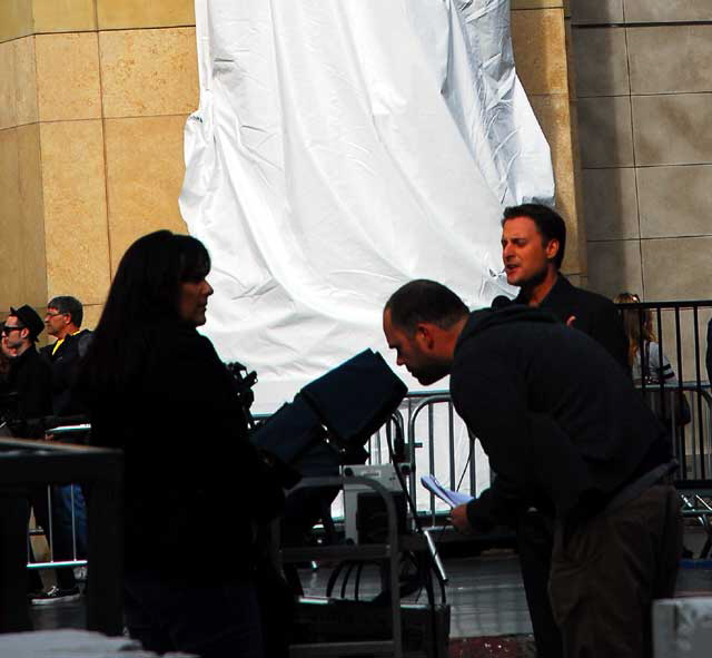 Oscar preparations on Hollywood Boulevard, Tuesday, February 17, 2009