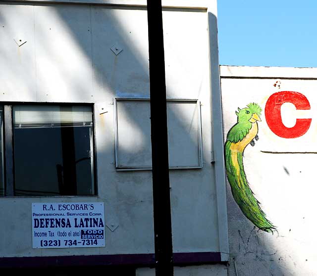 Storefront, Normandie Avenue and Pico Boulevard