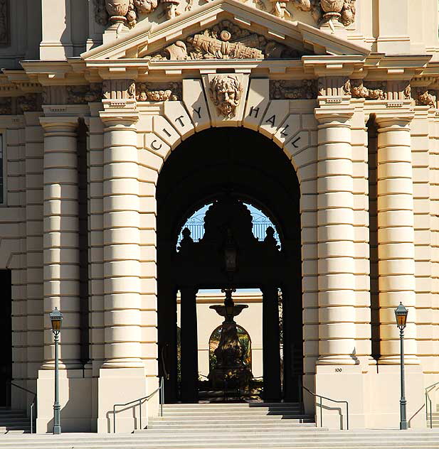 Pasadena City Hall - 100 North Garfield Avenue, Pasadena, designed by John Bakewell and Arthur Brown  (1927)