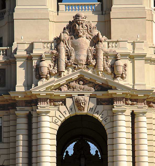 Pasadena City Hall - 100 North Garfield Avenue, Pasadena, designed by John Bakewell and Arthur Brown  (1927)