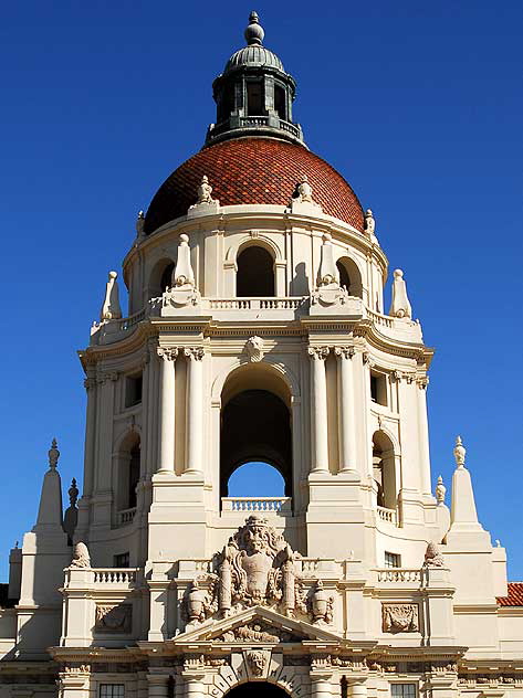 Pasadena City Hall - 100 North Garfield Avenue, Pasadena, designed by John Bakewell and Arthur Brown  (1927)