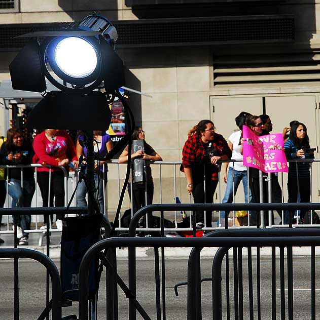 Tuesday, February 24, 2009, at Disney's flagship theater, the El Capitan on Hollywood Boulevard, the premiere of the movie "Jonas Brothers: The 3D Concert Experience" - before the event