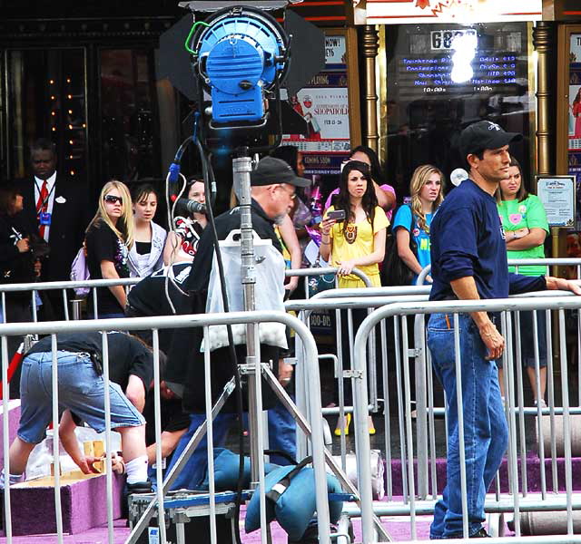 Tuesday, February 24, 2009, at Disney's flagship theater, the El Capitan on Hollywood Boulevard, the premiere of the movie "Jonas Brothers: The 3D Concert Experience" - before the event