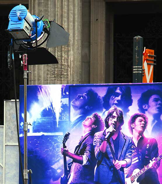 Tuesday, February 24, 2009, at Disney's flagship theater, the El Capitan on Hollywood Boulevard, the premiere of the movie "Jonas Brothers: The 3D Concert Experience" - before the event