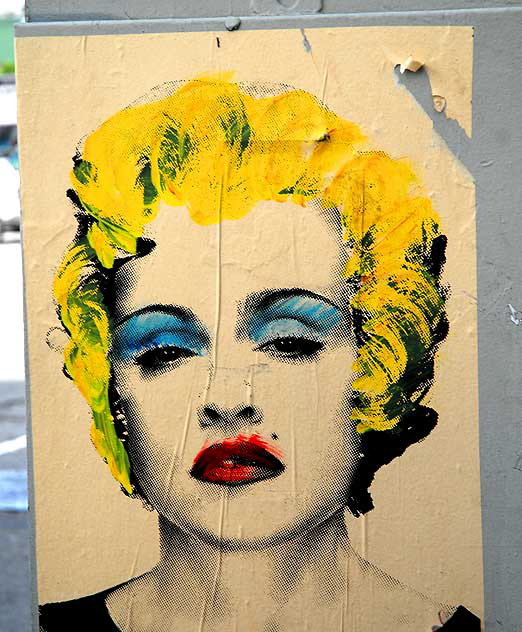 ArtShow2009 poster, Hollywood - Marilyn Monroe