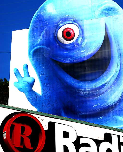 Monster Billboard, Sunset Strip, West Hollywood