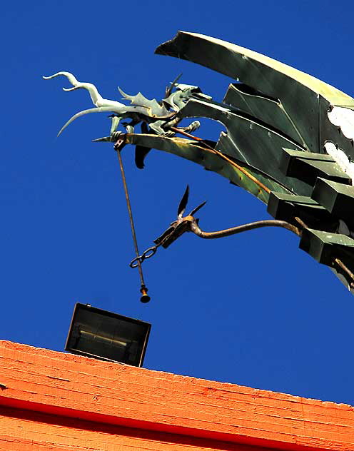 Detail of Grauman's Chinese Theater on Hollywood Boulevard