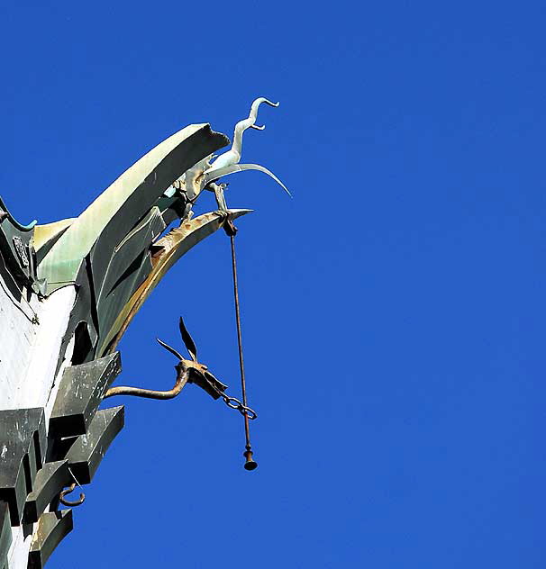 Detail of Grauman's Chinese Theater on Hollywood Boulevard