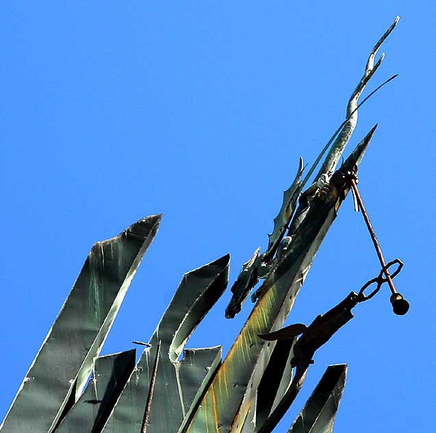 Detail of Grauman's Chinese Theater on Hollywood Boulevard