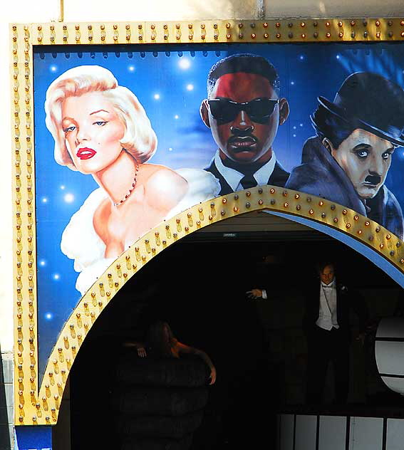 Marquee at Hollywood Wax Museum, Hollywood Boulevard