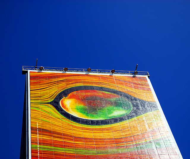 Advertisement for Absolut mango-flavored vodka, Wilshire Boulevard