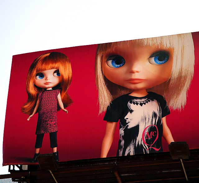 Alexander McQueen billboard, Hollywood