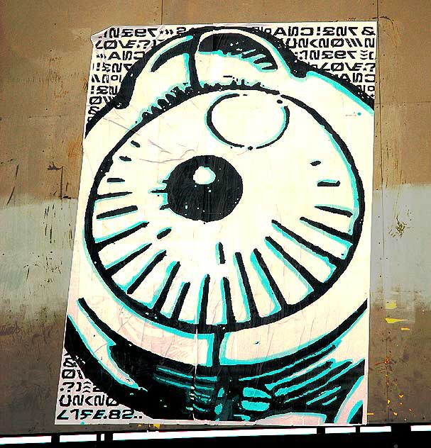 Sticker on Billboard - Big Eye