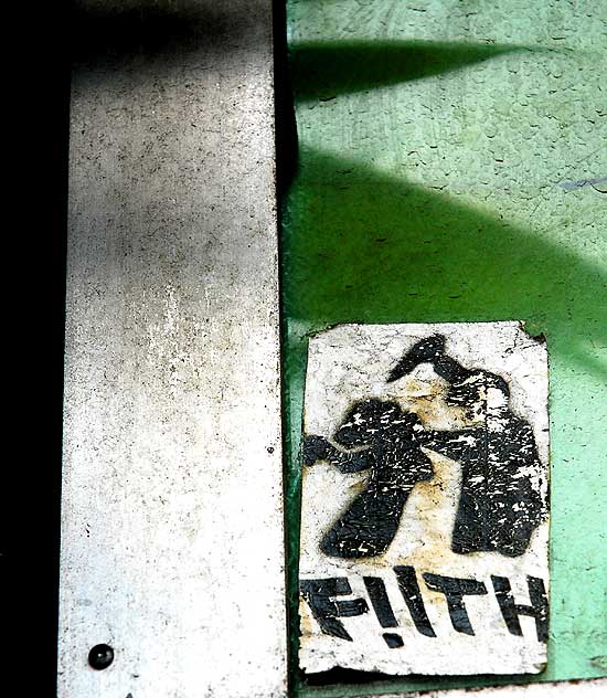Filth sticker, Venice Boulevard