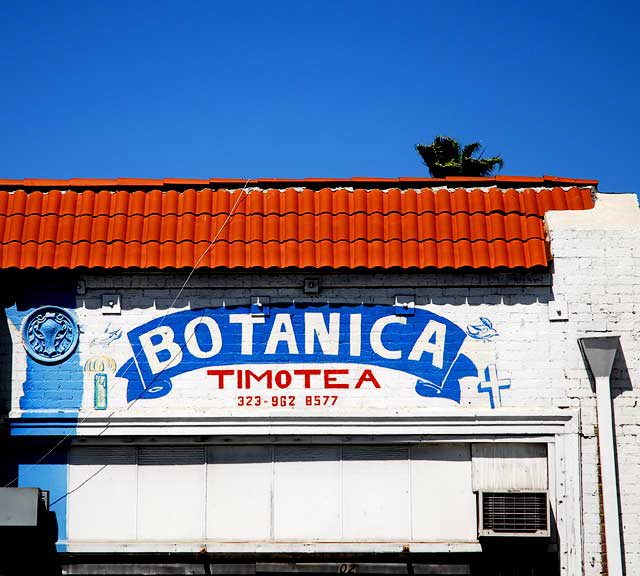 Botanica, Melrose Avenue, near Western