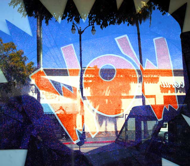 WOW, gallery window, Hollywood Boulevard