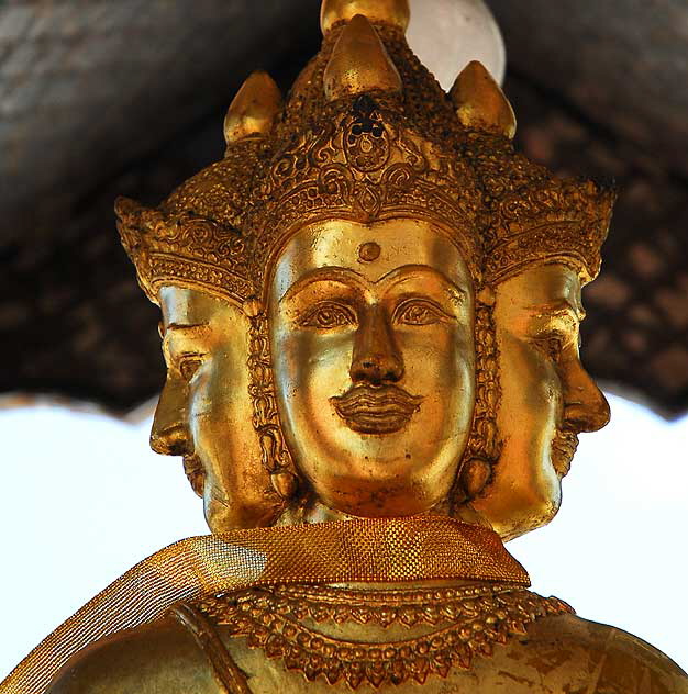 Four-Headed Buddha at Thai Plaza on Hollywood Boulevard, near Western