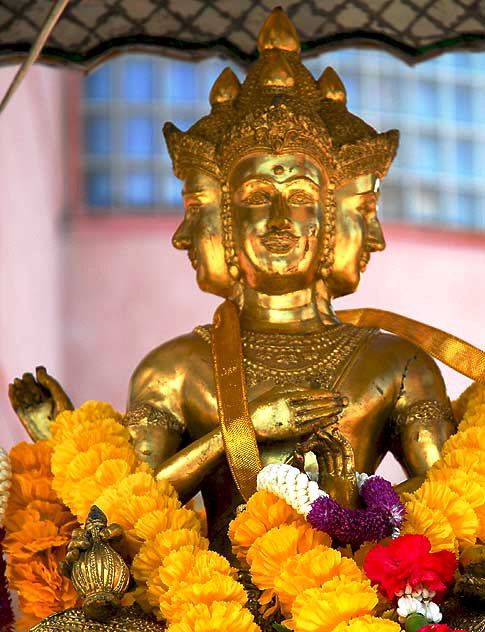 Four-Headed Buddha at Thai Plaza on Hollywood Boulevard, near Western