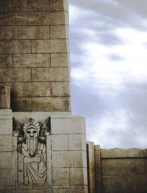 Face at the Desmond's store (Wilshire Tower) - Wilshire Boulevard - 1928 - Gilbert S. Underwood 