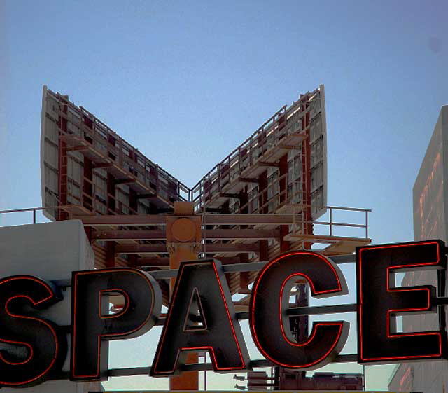 "Space 21" - Ivar Avenue in Hollywood, just north of Sunset