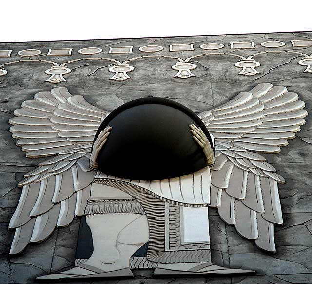 Wall at Hollywood and Highland - reproduction of the set for the Babylonian segment of D. W. Griffith's 1916 silent, Intolerance