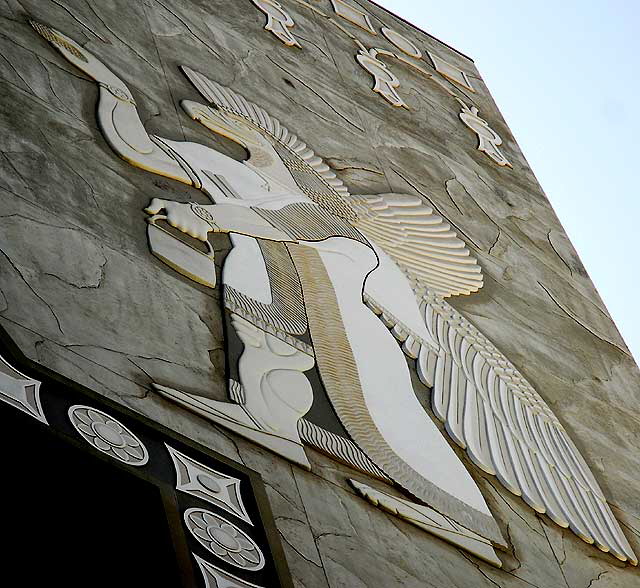 Wall at Hollywood and Highland - reproduction of the set for the Babylonian segment of D. W. Griffith's 1916 silent, Intolerance