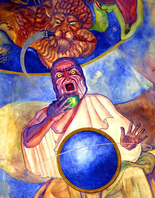 Hugo Ballin mural, Central Rotunda of the Griffith Park Observatory