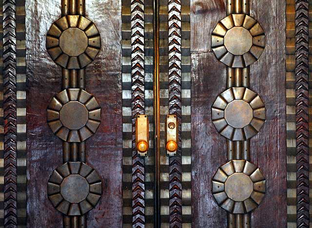 Planetarium door, Griffith Park Observatory