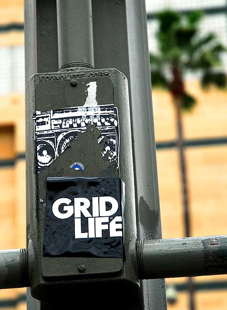Sticker - Grid Life - Wilshire Boulevard at Stanley