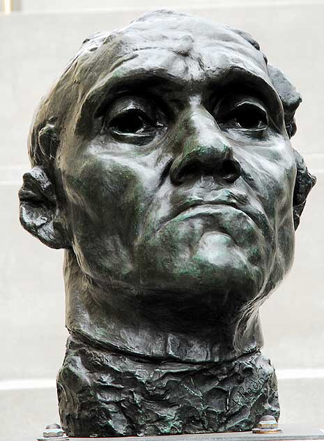 Auguste Rodin: Monumental Head of Jean d'Aire, first modeled 1884-86 - Los Angeles County Museum of Art