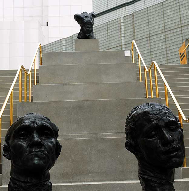 Rodin heads, Los Angeles County Museum of Art