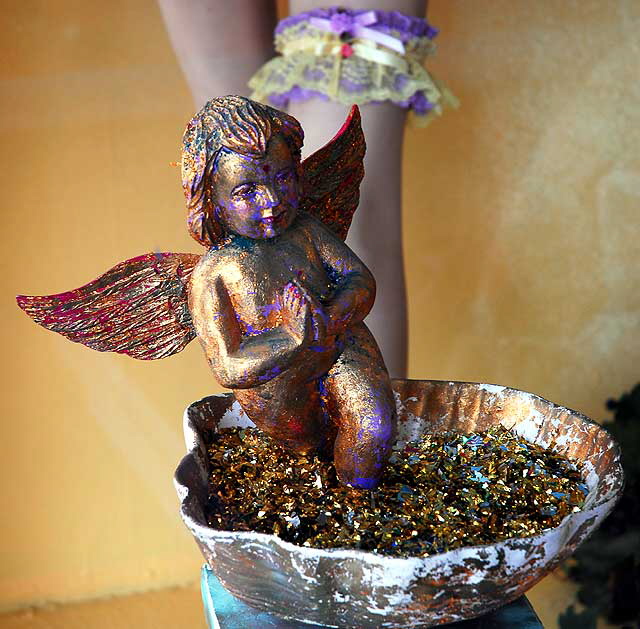 Cupid and Garter, shop window, Hollywood Boulevard