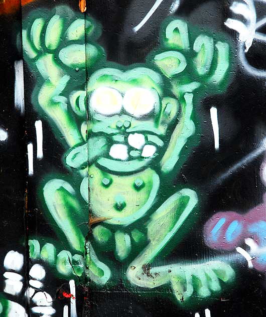 One of the critters, La Brea and Melrose, Hollywood