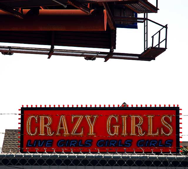 Crazy Girls - 1433 North La Brea at Sunset Boulevard, Hollywood