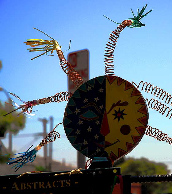 Sun with Streamers - Art Gallery, Melrose Avenue