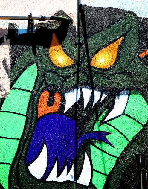 Cobra - graffiti wall, Melrose Avenue