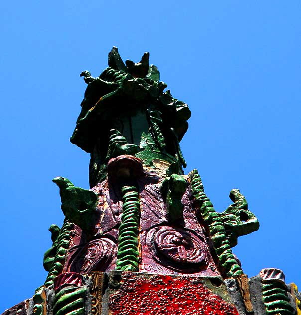 "Ceramic Tower" - Barnsdall Art Park, Hollywood Boulevard   