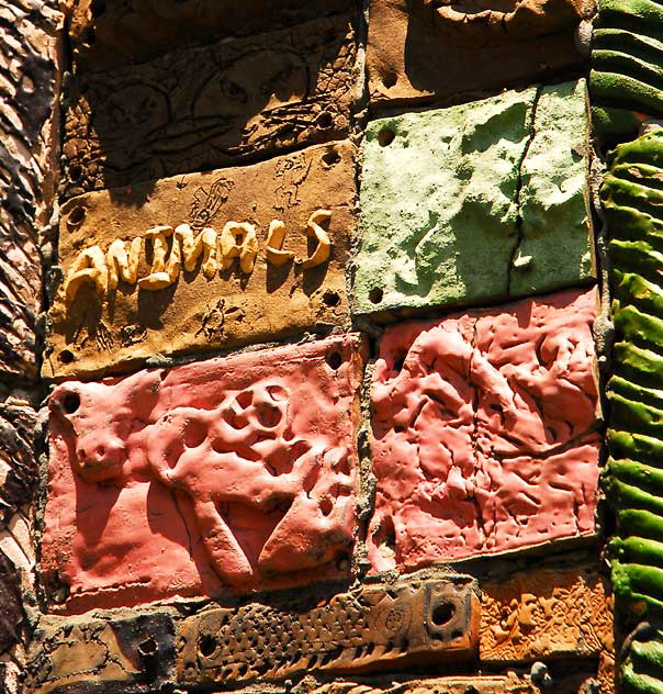 "Ceramic Tower" - Barnsdall Art Park, Hollywood Boulevard   