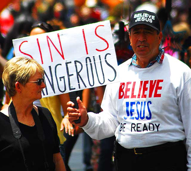 Jesus Man, Hollywood Boulevard and Highland Avenue