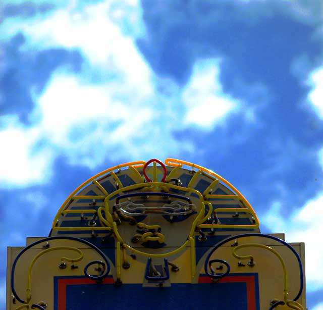 Egyptian Theater on Hollywood Boulevard, Neon Sign