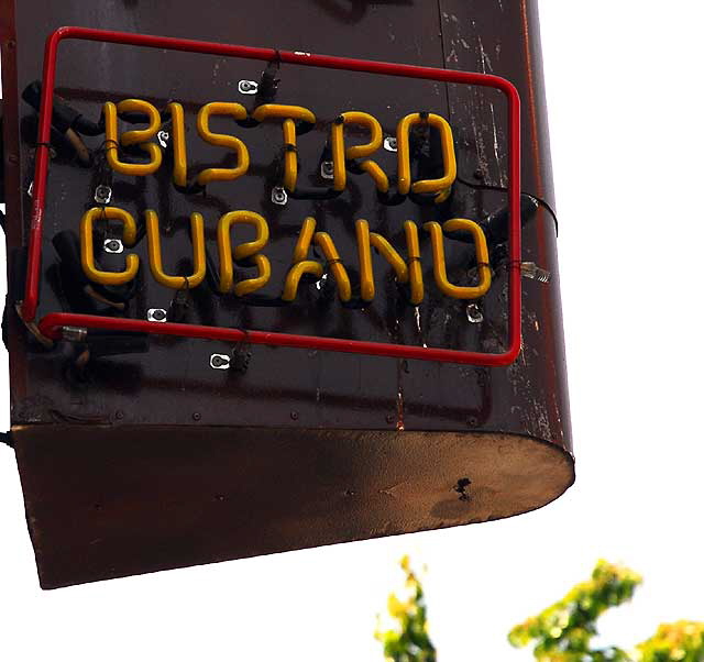 Bistro Cubano, Wilcox Avenue, Hollywood 