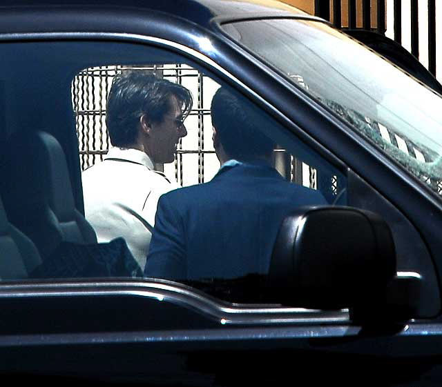 Tom Cruise and Katie Holmes arrive for the ceremony as Cameron Diaz receives her star in the Hollywood Walk of Fame, in front of the 1922 Grauman's Egyptian Theatre, Hollywood Boulevard - Monday, June 22, 2009