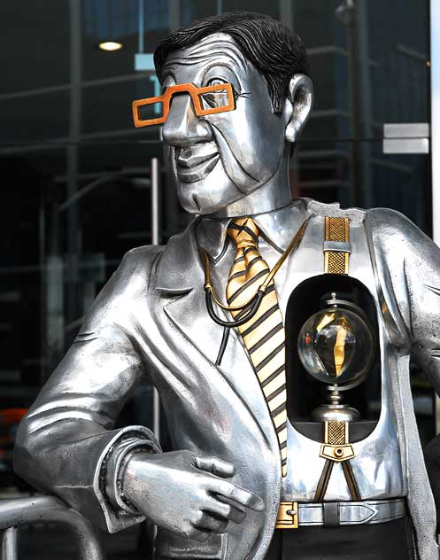 "Doctor in the House" by the Israeli sculptor Frank Meisler, Sunset Medical Tower, 9201 Sunset Boulevard, West Hollywood