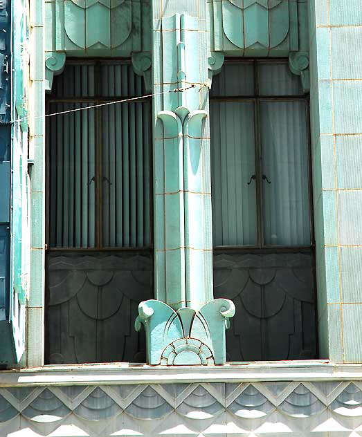 Wiltern Theatre and Pellissier Building, on southeast corner of Wilshire and Western, built in 1931, designed by architect Stiles O. Clements of Morgan, Walls & Clements