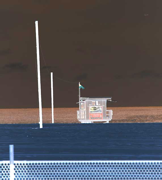 Lifeguard station, Marina Peninsula