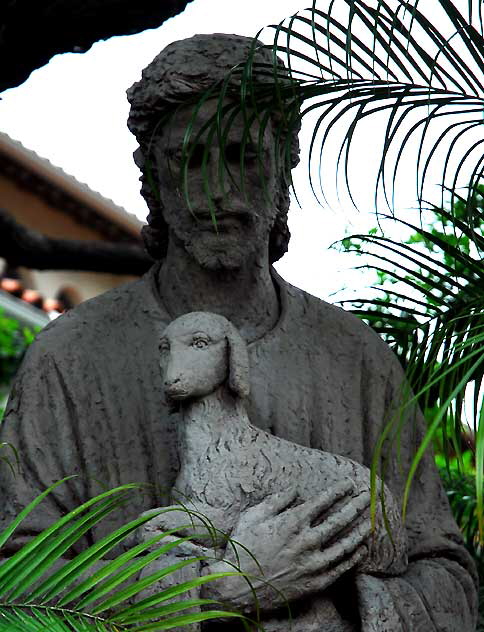 Statue at Good Shepherd Church, Beverly Hills