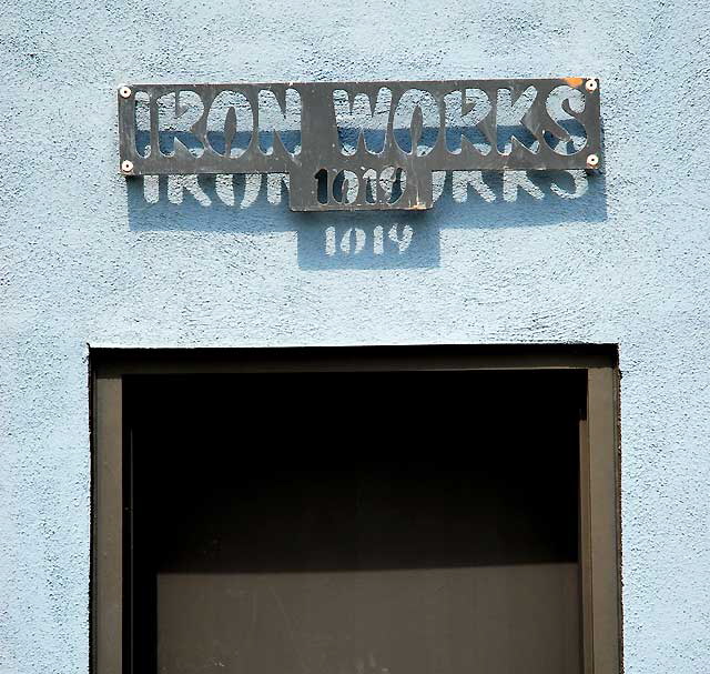 Iron Works, 1019 North Madison Avenue, a converted ironworks foundry/warehouse in the Silverlake district, east of Hollywood - Kiefer Sutherland's recording studio and home