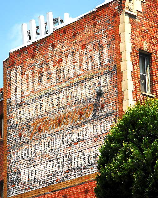 The old Hollymont Apartment Hotel in Los Feliz - Vermont Avenue, north of Hollywood Boulevard